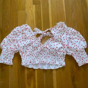 White PP Blouse
